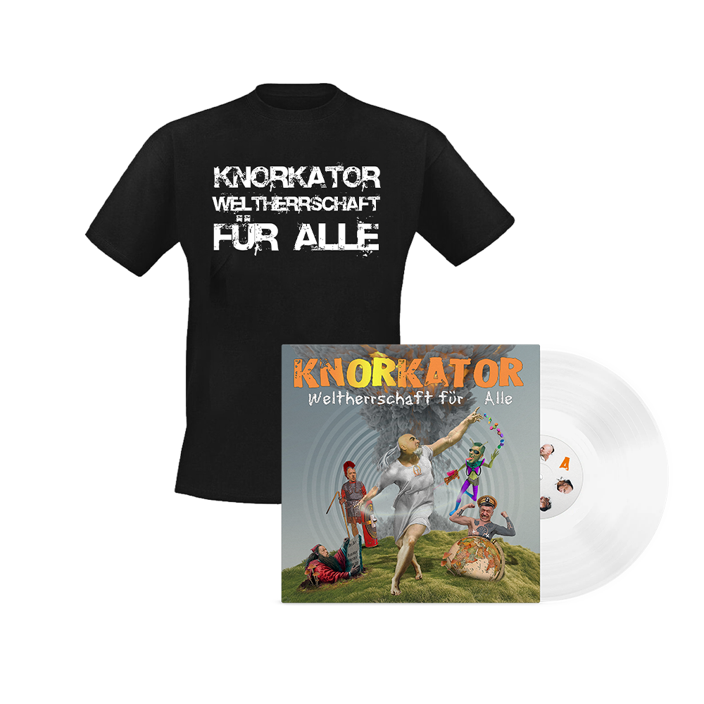 Weltherrschaft für Alle | Weißes Vinyl Bundle