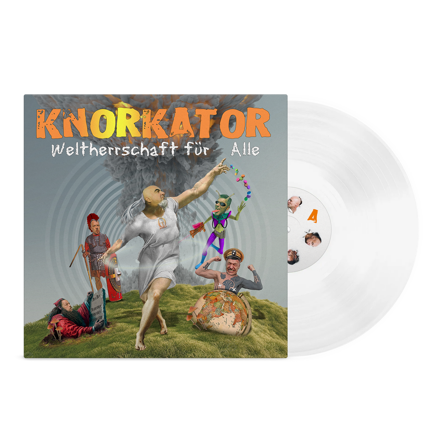 Weltherrschaft für Alle | Weißes Vinyl Bundle