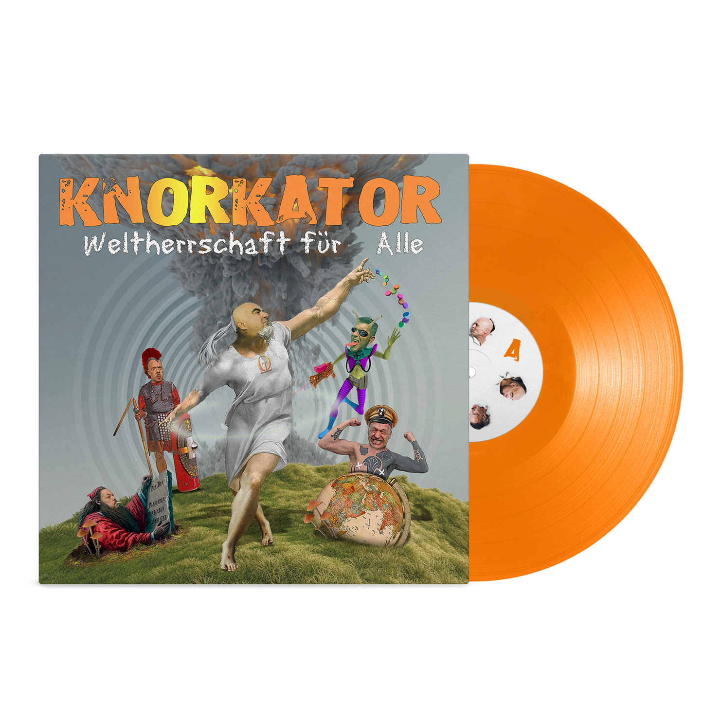Knorkator (Weltherrschaft für Alle) Oranges Vinyl