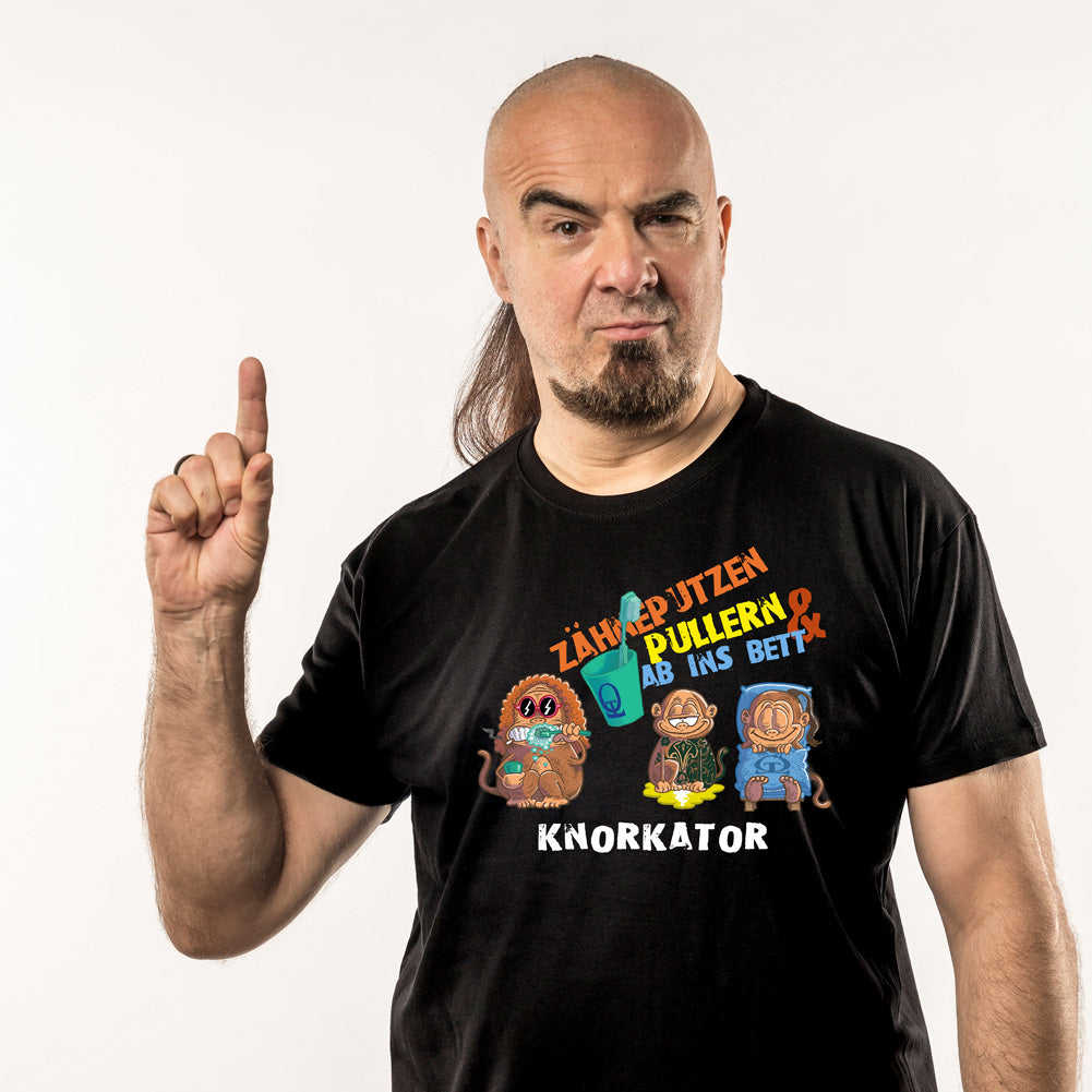 Knorkator (Comic Zähneputzen) T-Shirt