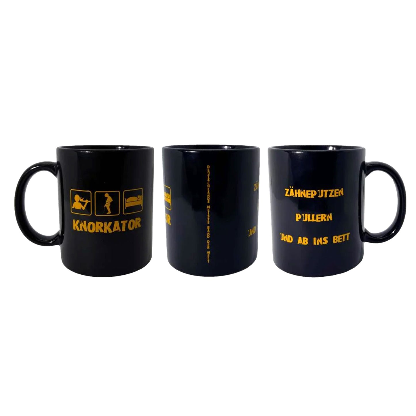 Knorkator (Zähneputzen, Pullern und ab ins Bett) Tasse
