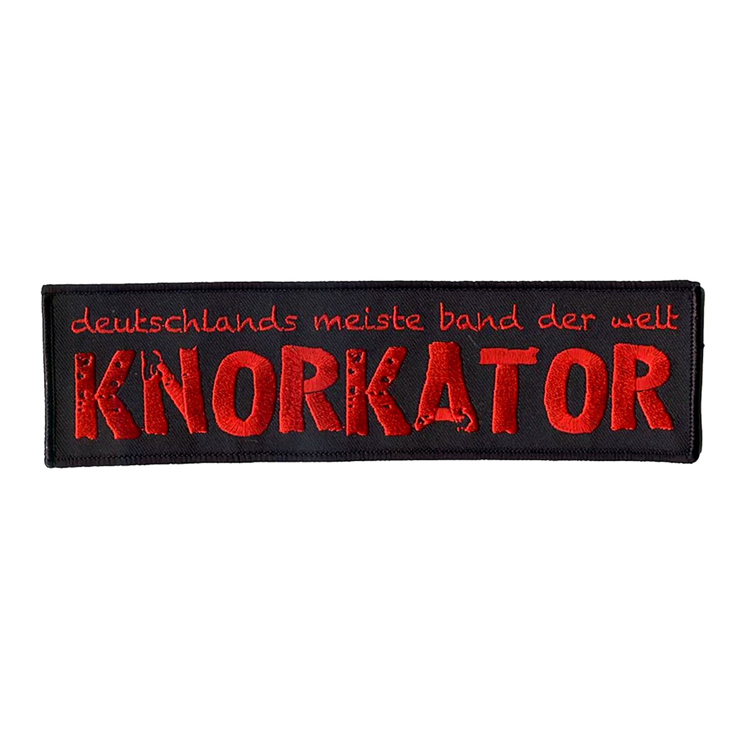 Knorkator (Deutschlands meiste Band der Welt) Aufnäher