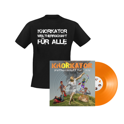 Weltherrschaft für Alle | Oranges Vinyl Bundle