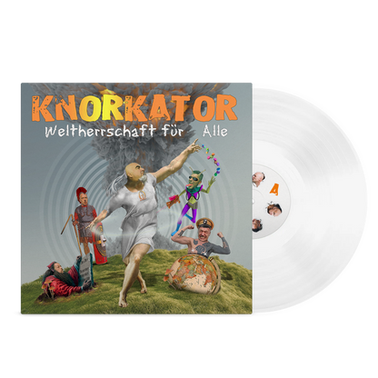 Weltherrschaft für Alle | Weißes Vinyl Bundle